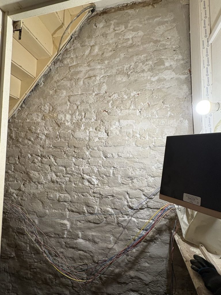 Travaux de cuvelage dans une cave secteur Douai